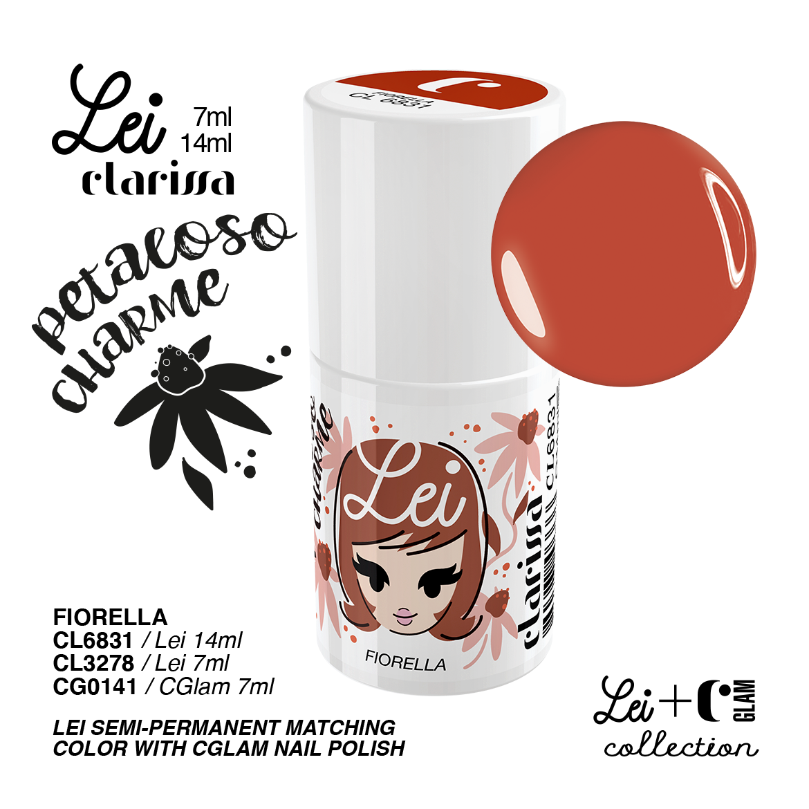 CLARISSA LEI 7 ML COLLEZIONE PETALOSO CHARME