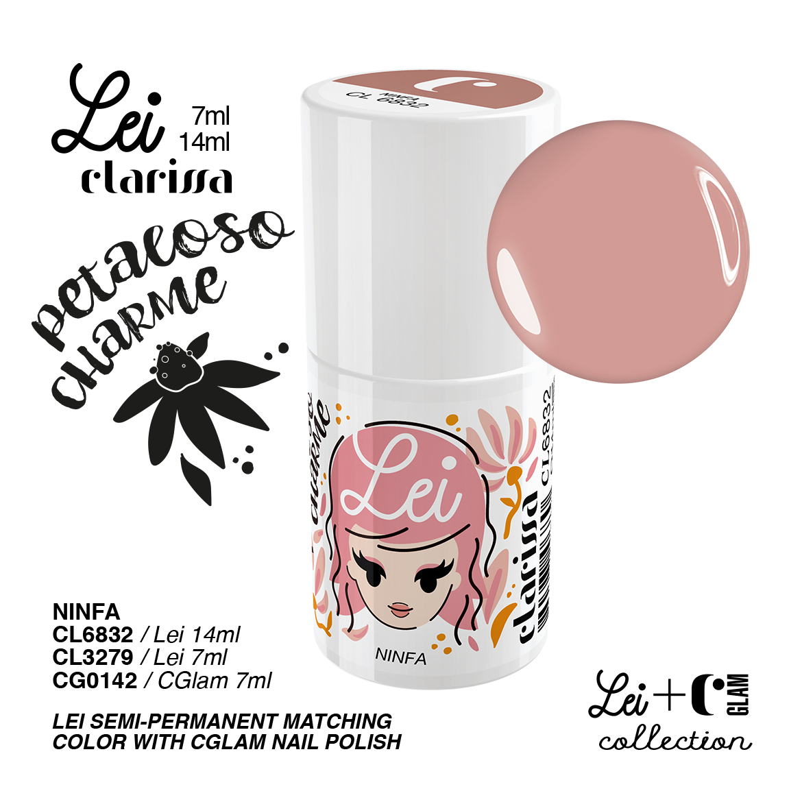 CLARISSA LEI 7 ML COLLEZIONE PETALOSO CHARME